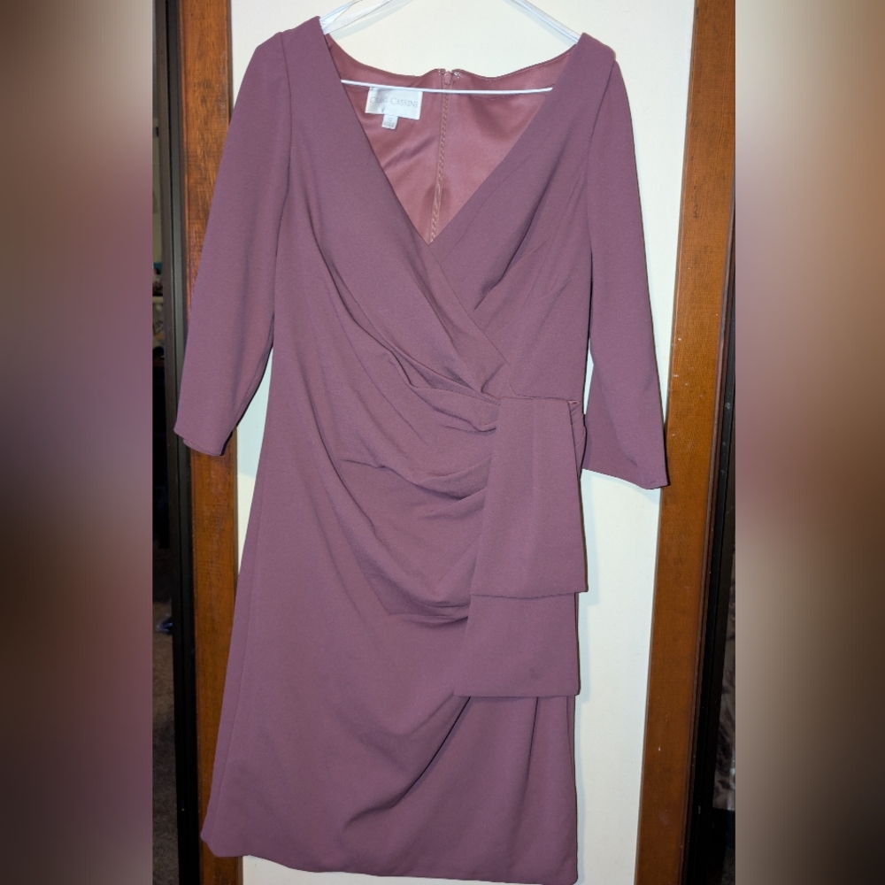 Elegant Mauve Dress